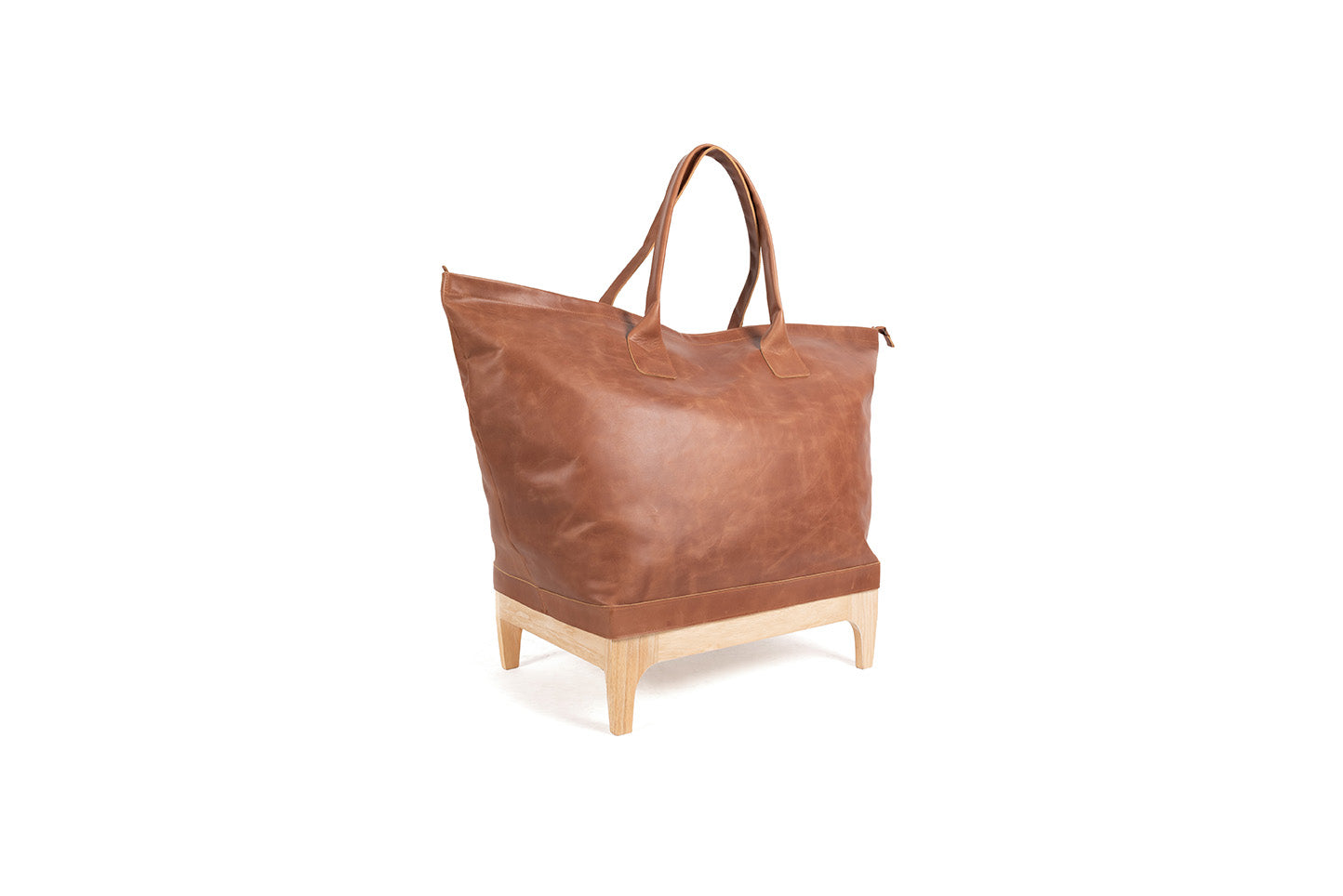 harolds-submarine-home-traveller-leder-reisetasche-schwarz-faltbar image 2