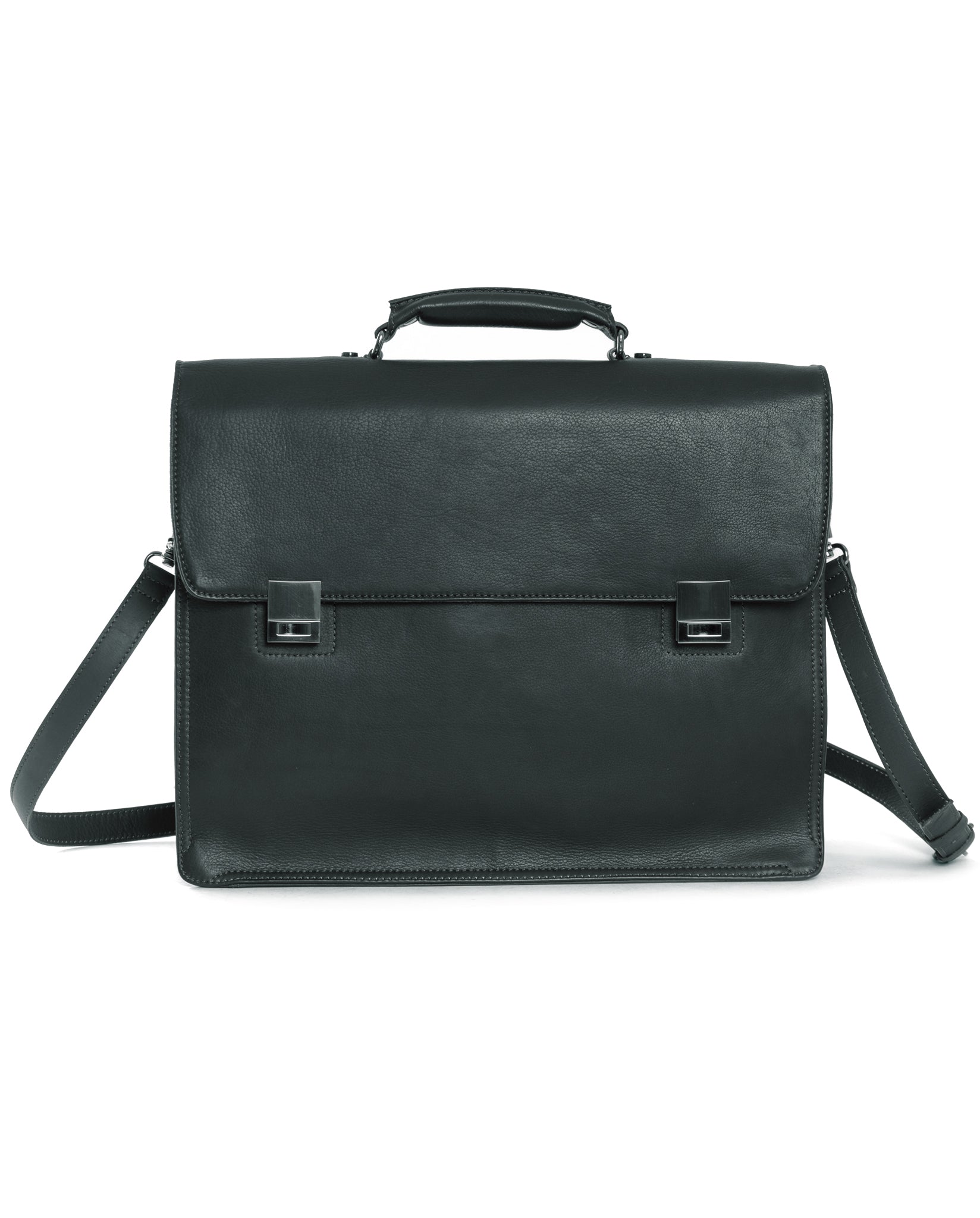 harolds-country-notebook-briefcase-aktentasche-schwarz-leder-large image 5