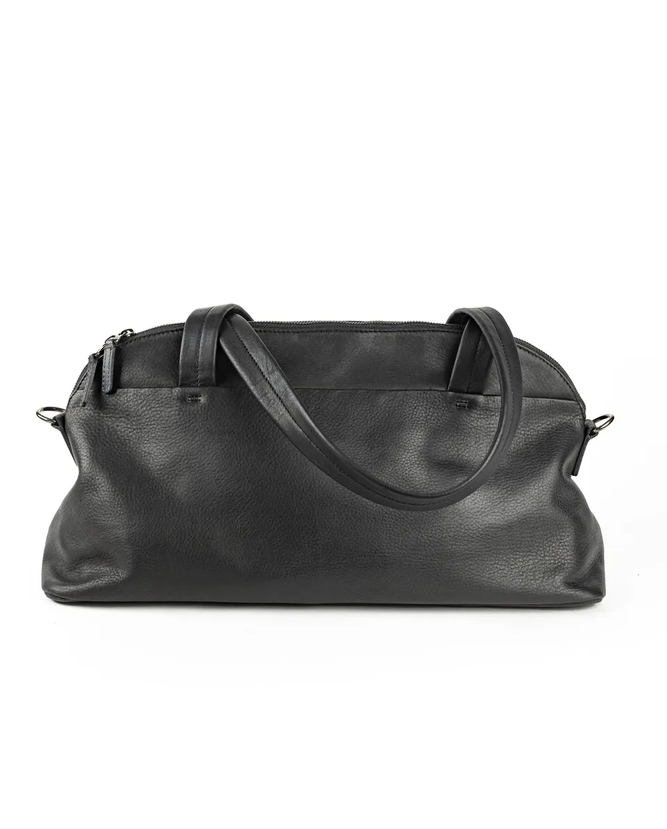 harolds-country-scraper-baguette-shopper-schwarz-leder image 1