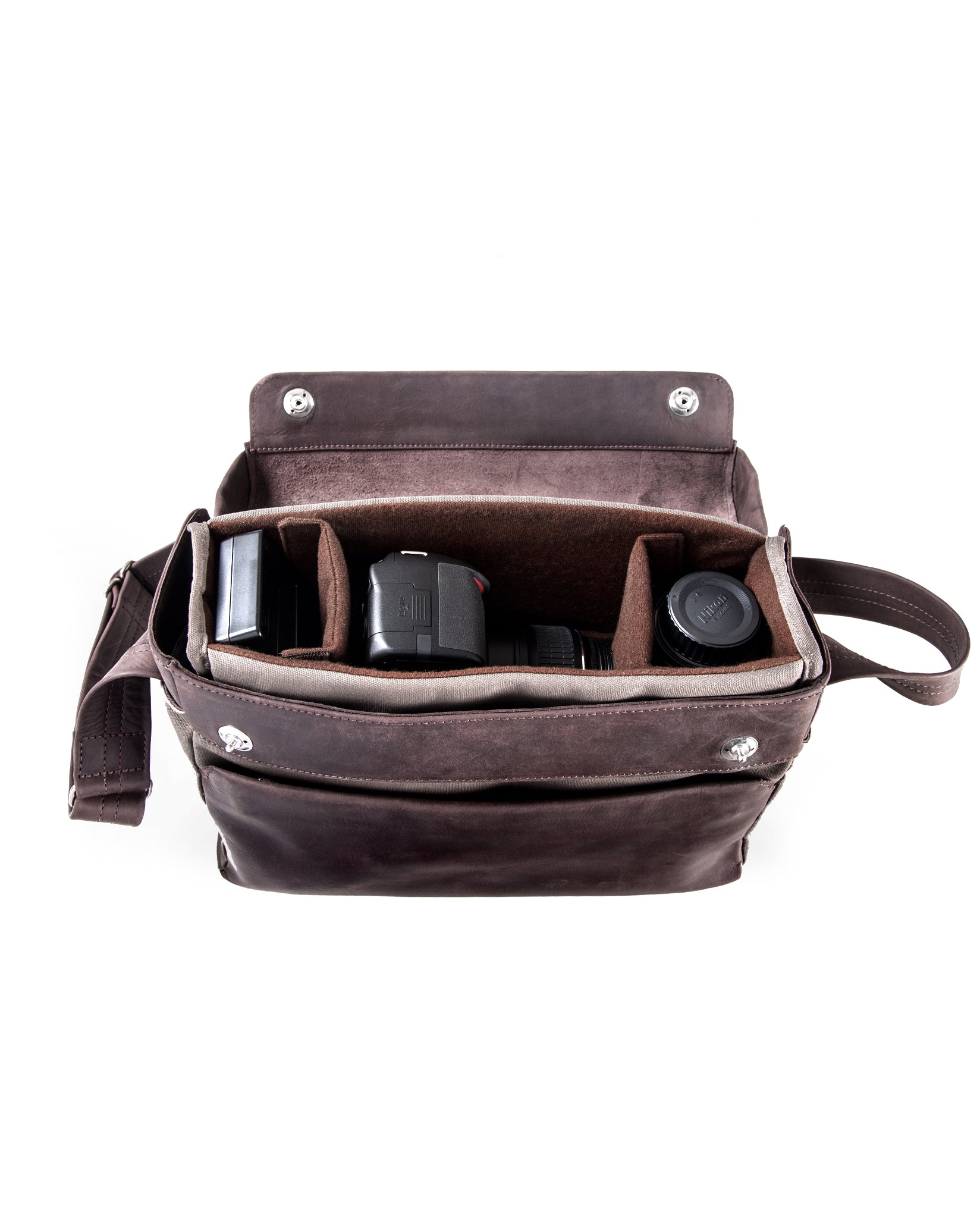 harolds-dothebag-fotobag-medium-kameratasche-schwarz-leder image 3
