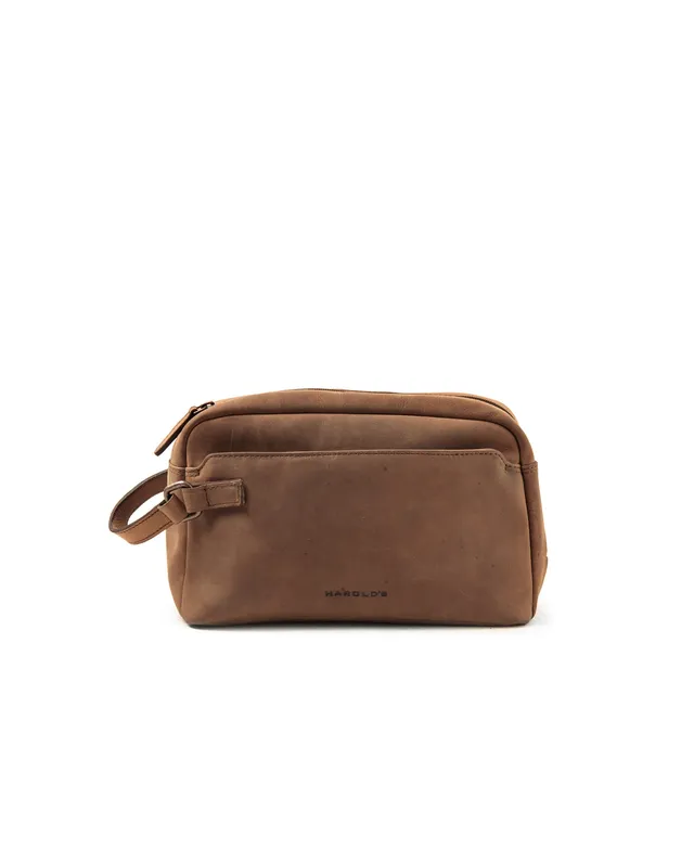 harolds-antic-toiletbag-kulturtasche-natur-leder image 1