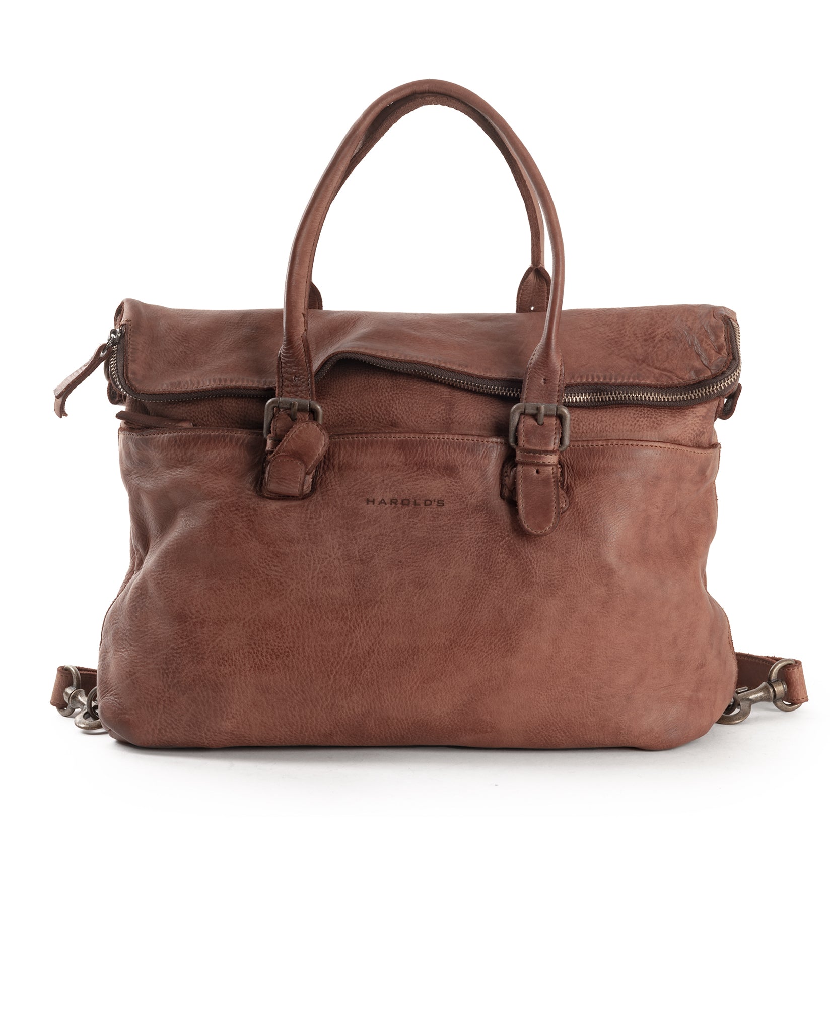 harolds-submarine-businessbag-flap-rindleder-cognac-notebook image 1