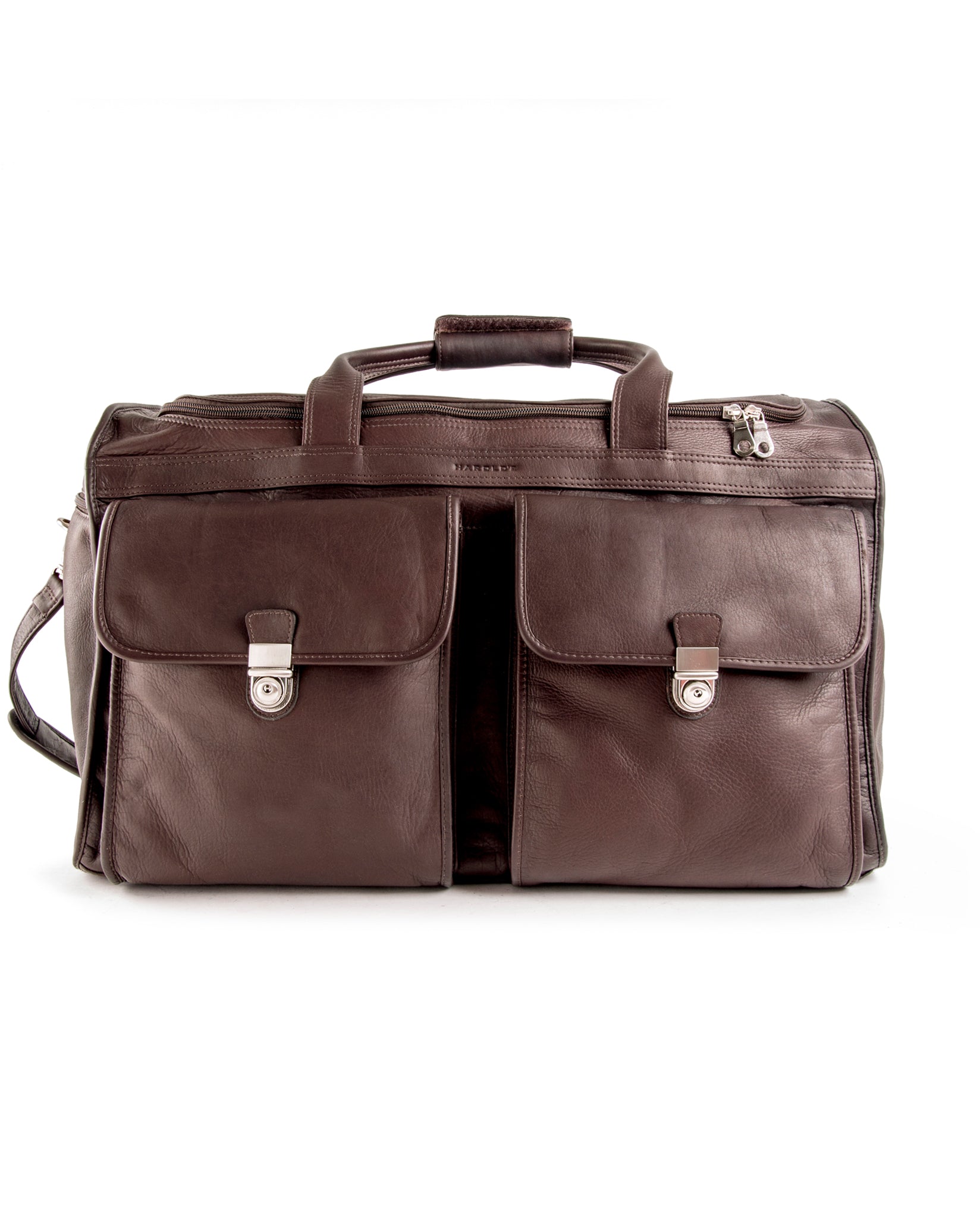 harolds-country-travelbag-medium-reisetasche-cognac-leder image 1