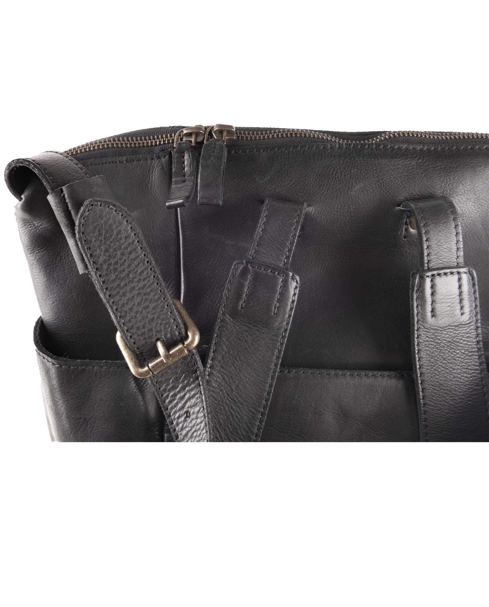 harolds-submarine-shoulder-rucksack-schwarz-rindleder image 4