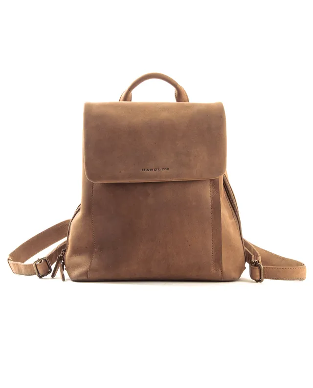 harolds-antic-city-backpack-rucksack-natur-leder image 1