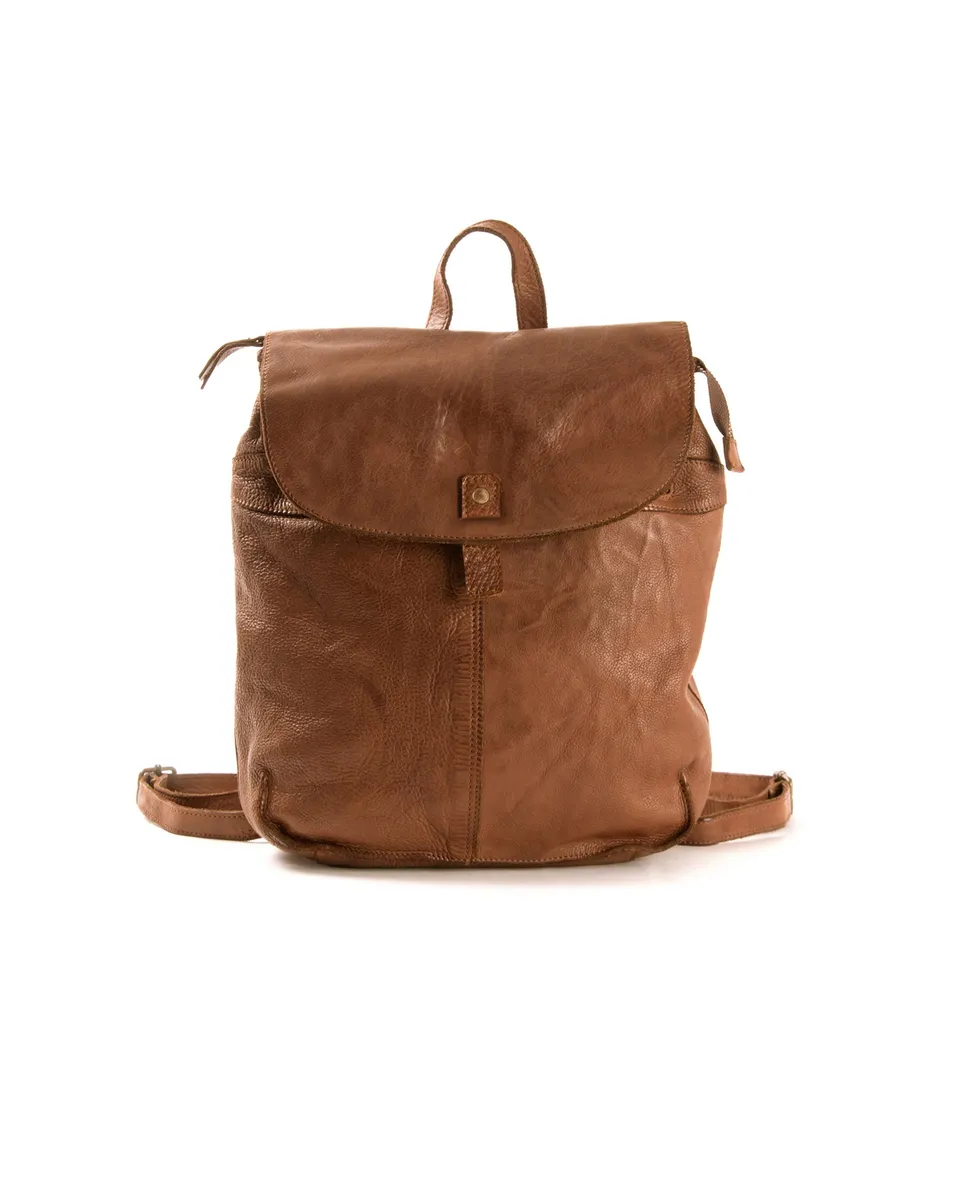 harolds-submarine-city-backpack-rucksack-schwarz-a4-leder image 1