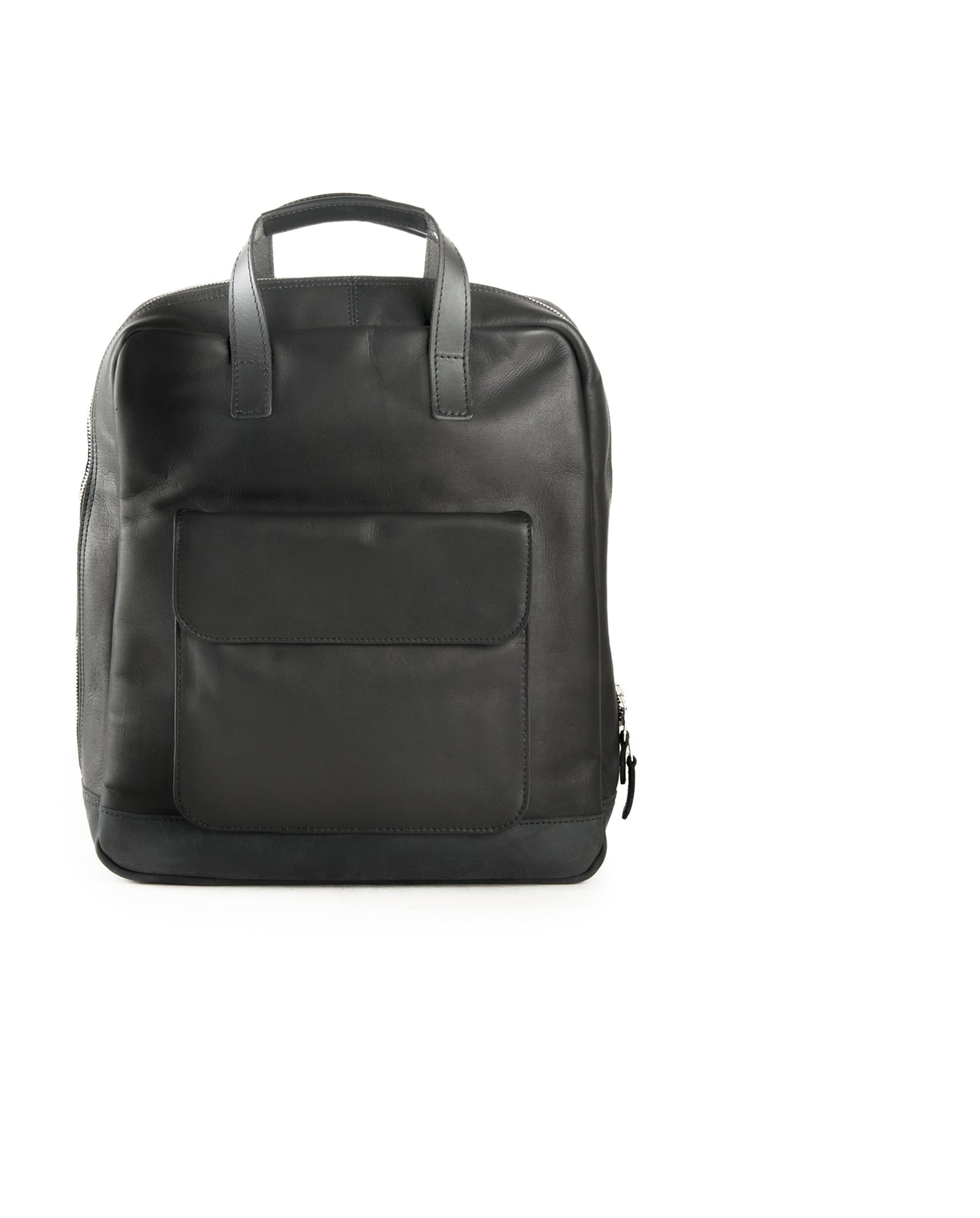 harolds-ivy-lane-notebook-rucksack-schwarz-leder image 1