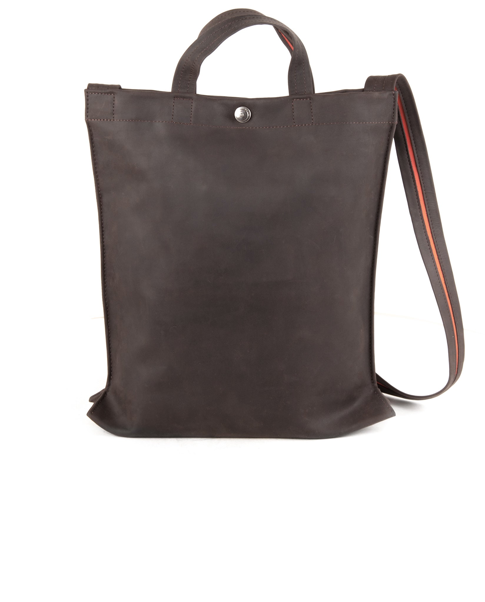 harolds-dothebag-cubicbag-toro-shopper-einkaufstasche-braun-rindleder image 1
