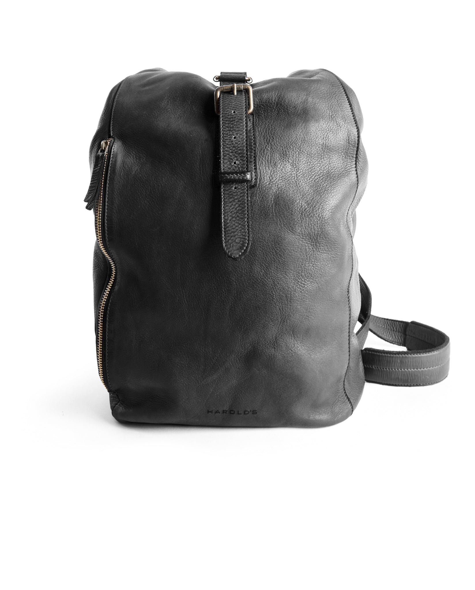 harolds-submarine-backpack-rollover-m-rucksack-schwarz-leder image 1