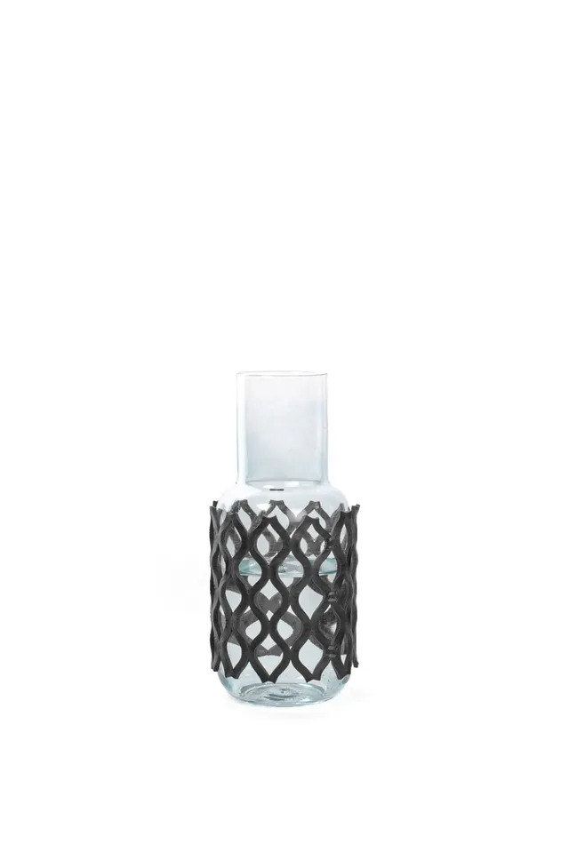 harolds-leather-grid-m-2er-set-sattlerleder-schwarz-glas image 1