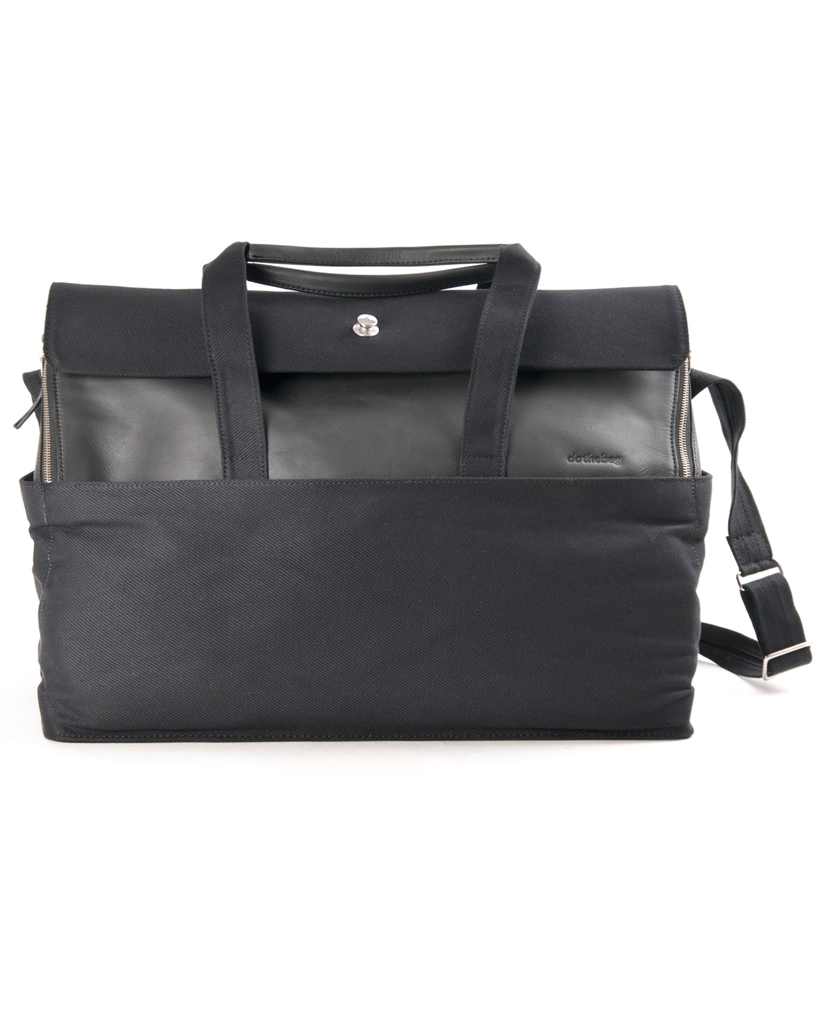 harolds-dothebag-mailbag-travelbag-reisetasche-schwarz-biobaumwolle image 7