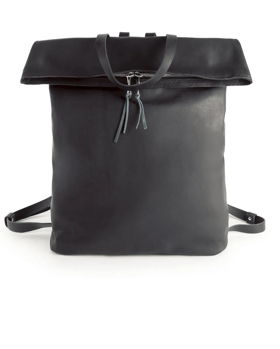harolds-bague-m-backpack-flap-rucksack-leder-schwarz image 1
