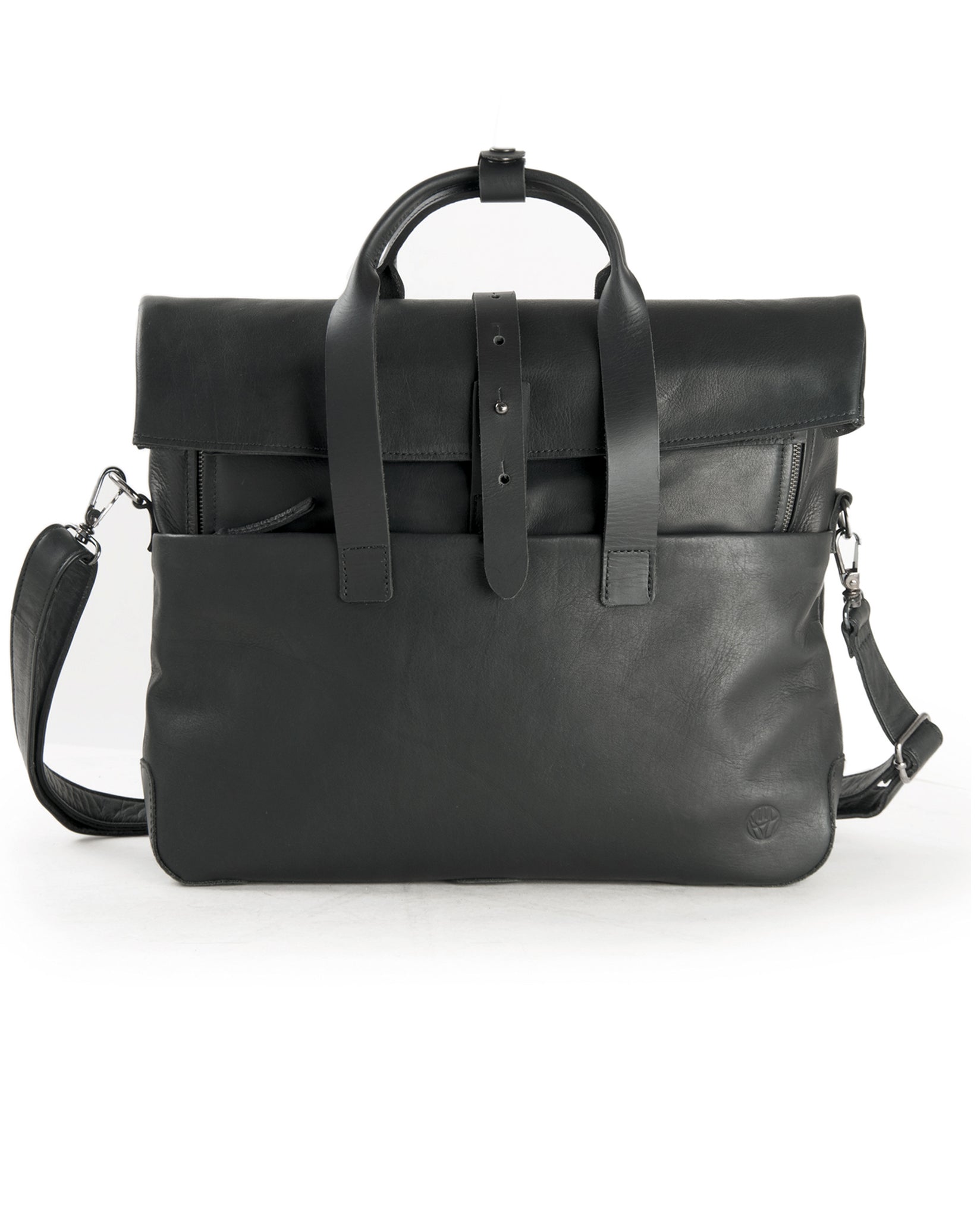 harolds-mount-ivy-businessbag-businesstasche-schwarz-leder image 1
