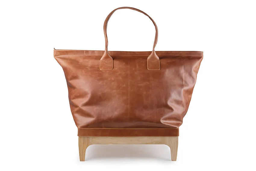 harolds-submarine-home-traveller-leder-reisetasche-schwarz-faltbar image 1