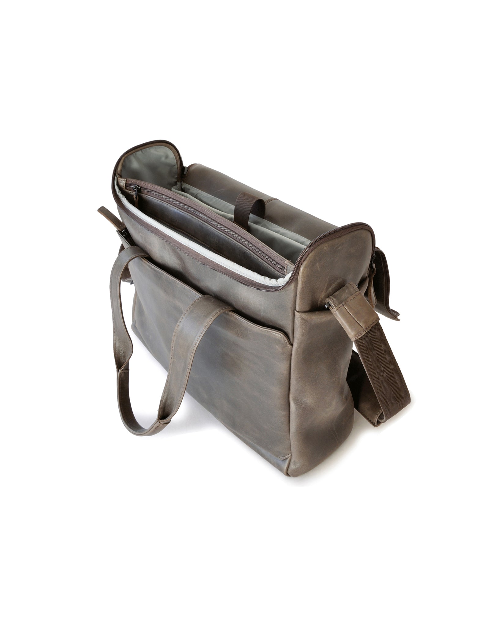 harolds-2in1-notebookbag-17-zoll-laptoptasche-schwarz-leder image 7