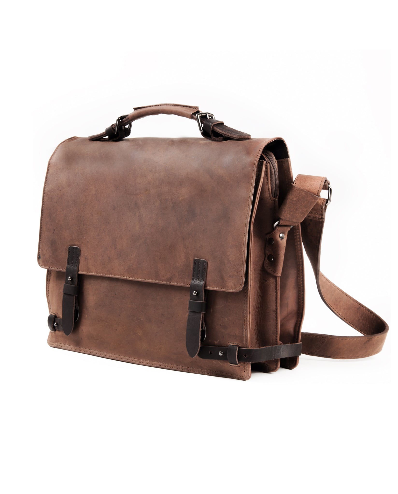 harolds-antic-briefcase-l-aktentasche-natur-rindleder-17-zoll image 3