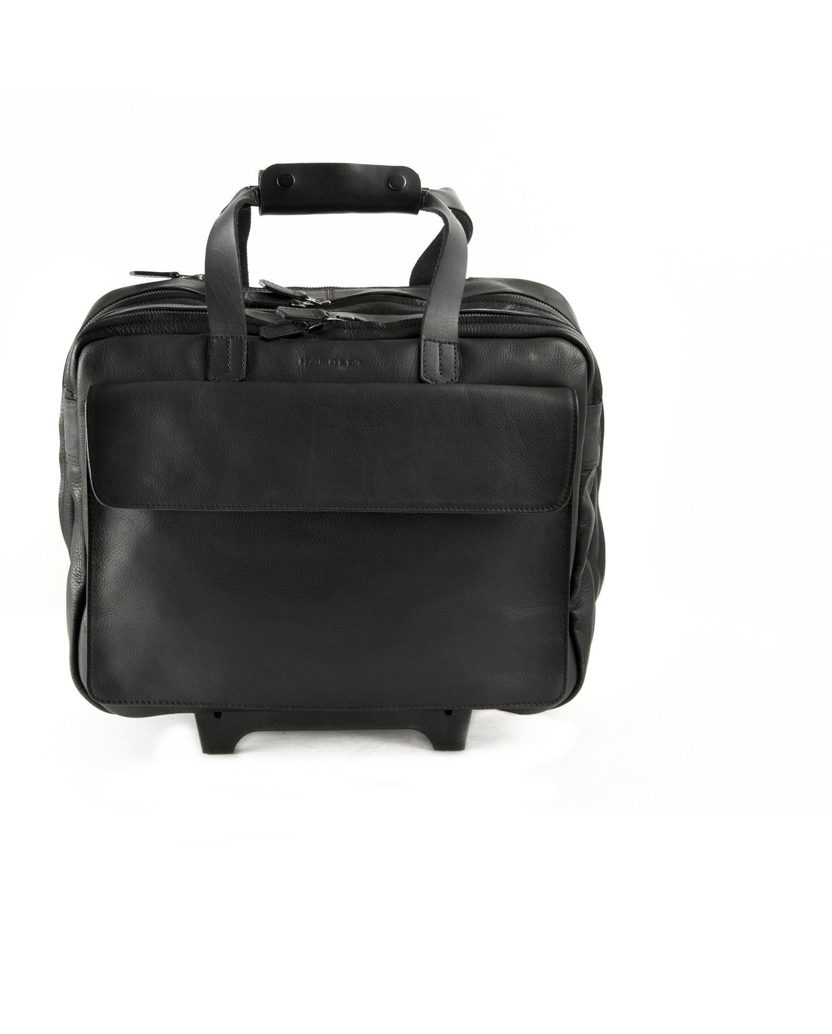harolds-ivy-lane-businesstrolley-schwarz-leder-notebook image 1