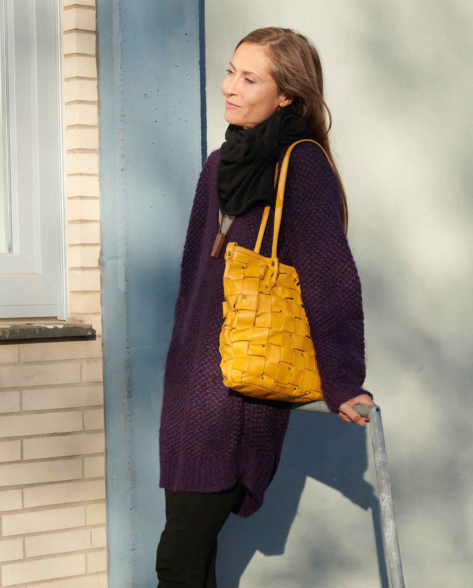 harolds-galore-braid-totebag-shopper-gelb-geflochten image 6