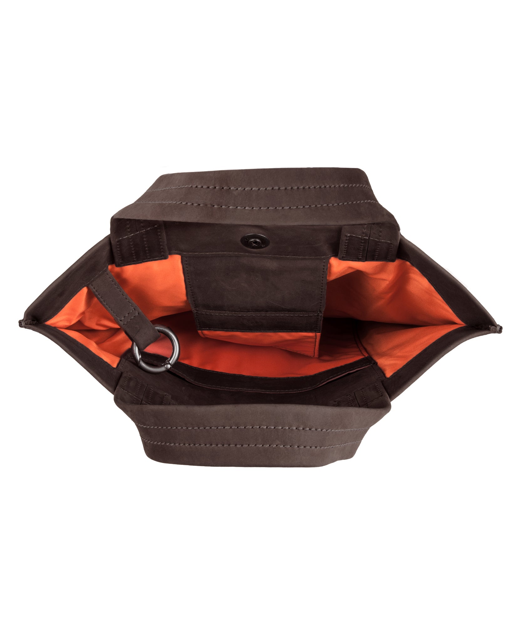 harolds-dothebag-cubicbag-toro-shopper-einkaufstasche-braun-rindleder image 2