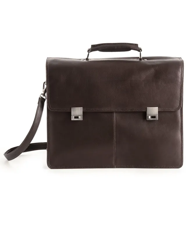 harolds-country-notebook-aktentasche-xl-schwarz-leder-trolley image 1
