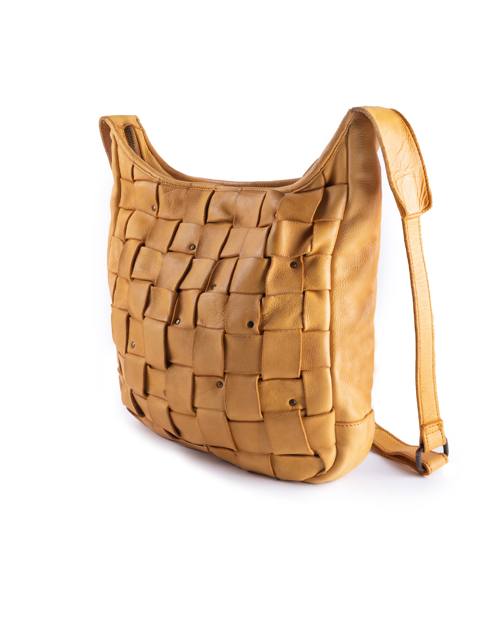 harolds-galore-braid-pouch-upend-gelb-geflochten image 3