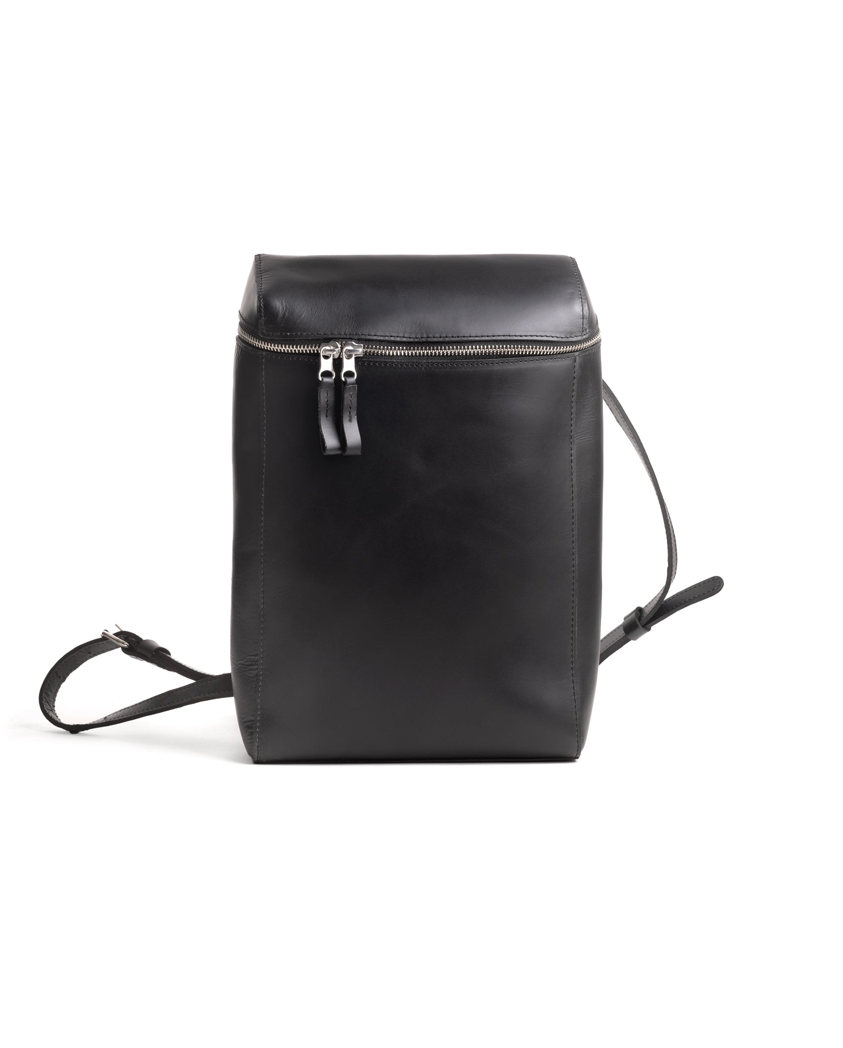 harolds-box-rucksack-schwarz-leder-wandelbar-shoulderbag image 8