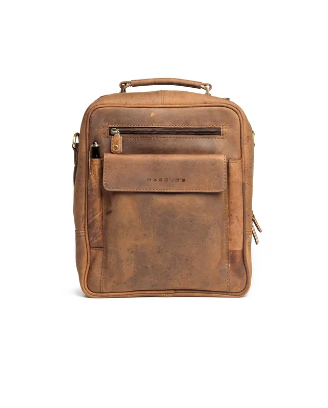 harolds-antic-shoulder-bag-l-umh-ngetasche-natur-rindleder image 1