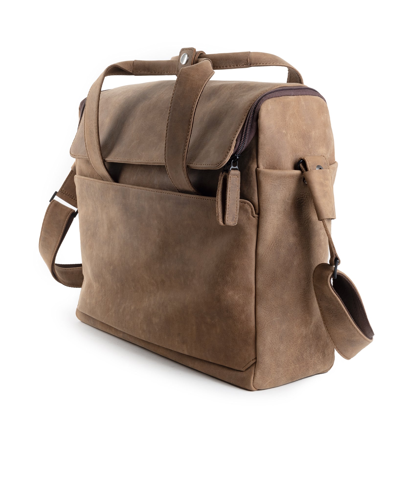 harolds-2in1-notebookbag-17-zoll-laptoptasche-schwarz-leder image 3