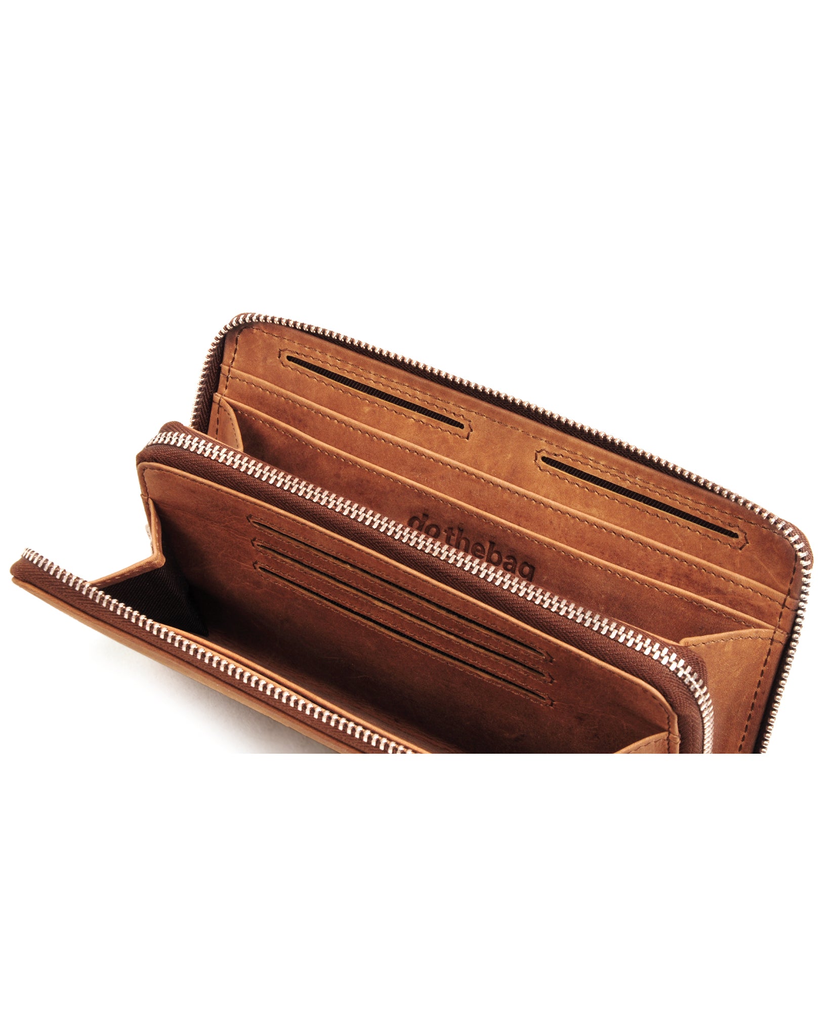 harolds-dothebag-cubicbag-wallet-zip-l-braun-leder image 2
