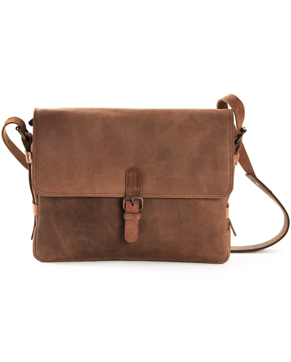 harolds-antic-messengerbag-m-kuriertasche-natur-a4-leder image 1