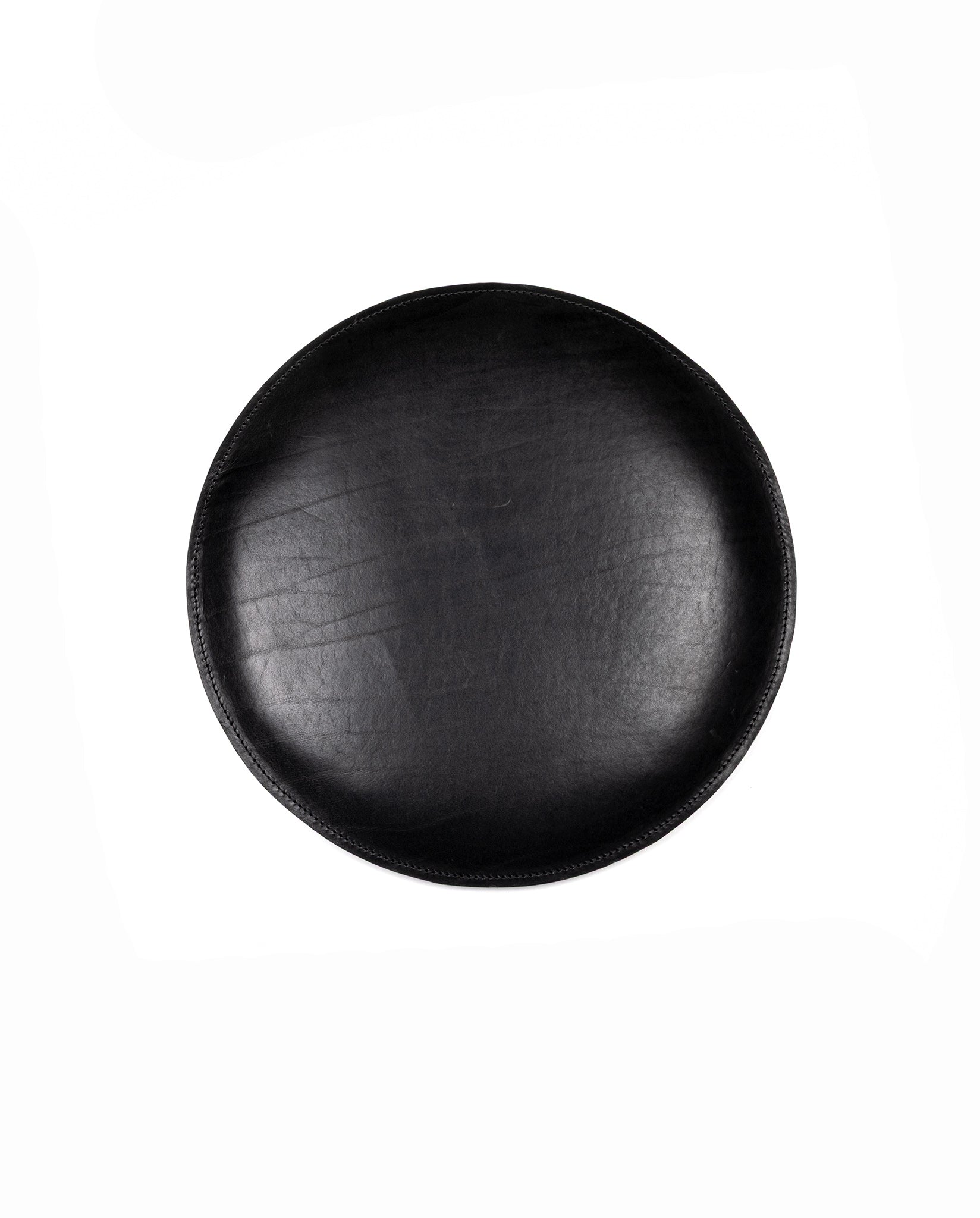 harolds-leather-pad-round-sitzkissen-sattelleder-schwarz image 1