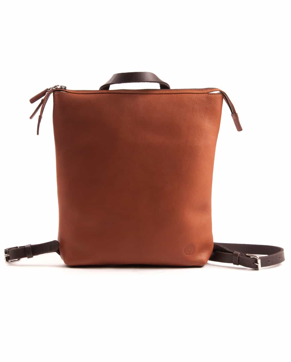 harolds-chaza-rucksack-leder-schwarz-din-a4-pflanzlich-gegerbt image 1
