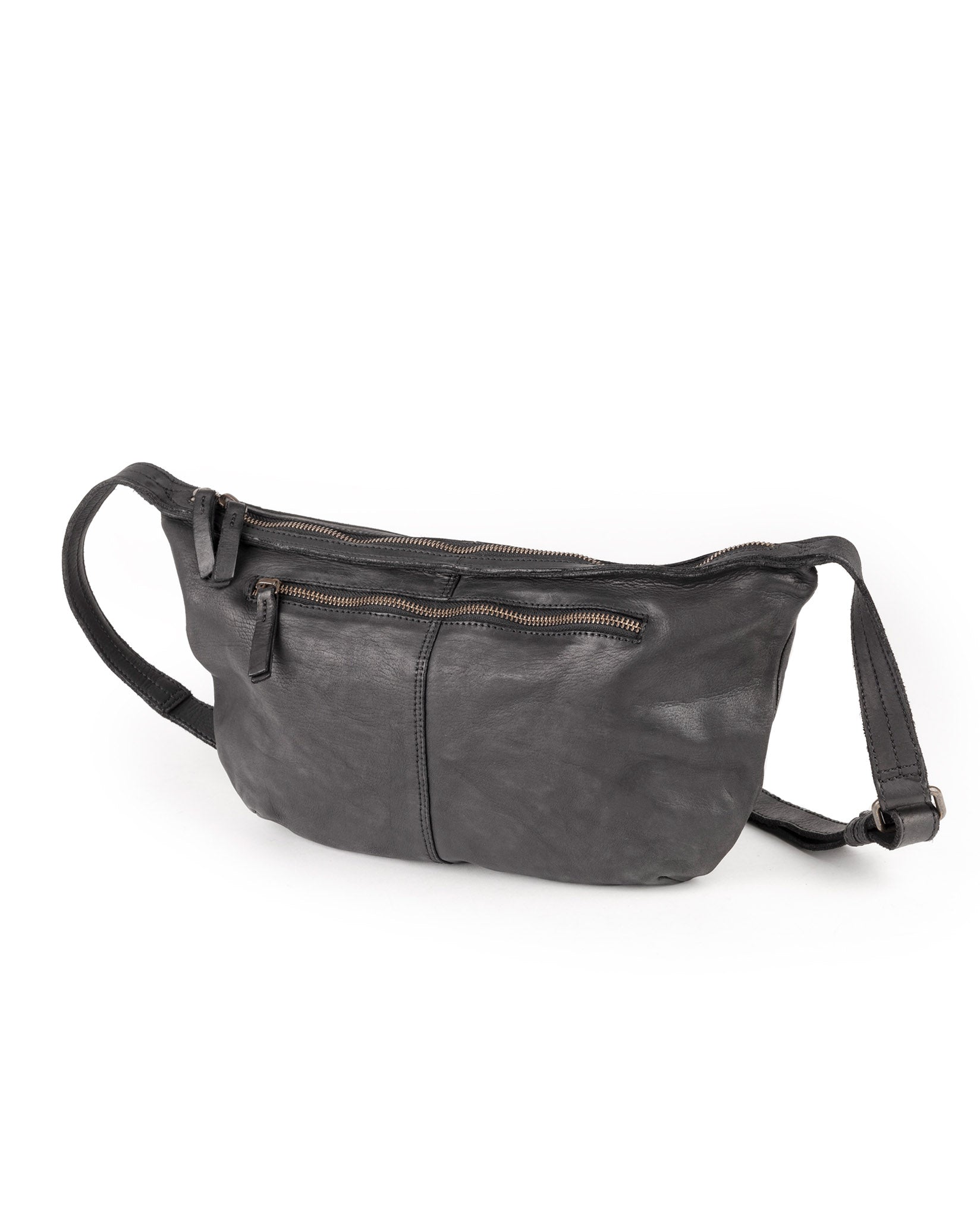 harolds-submarine-pouch-s-ledertasche-schwarz-rindleder image 3