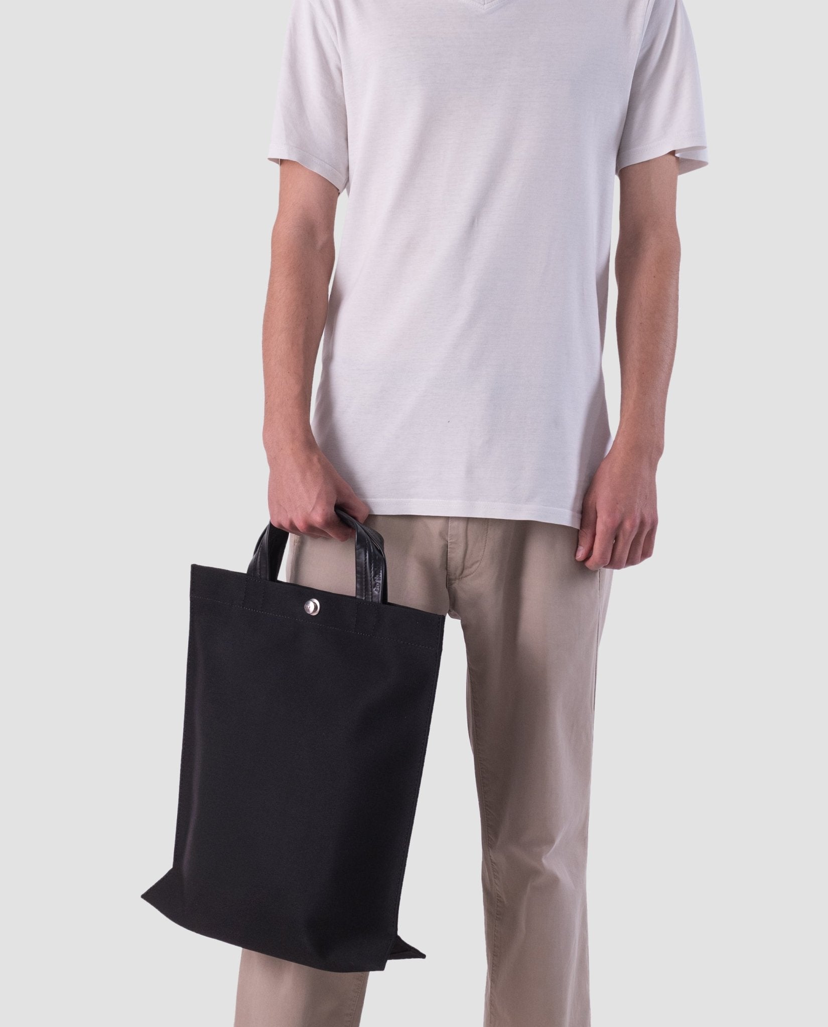 harolds-cubicbag-shopping-bag-shopper-schwarz-cabriostoff image 2