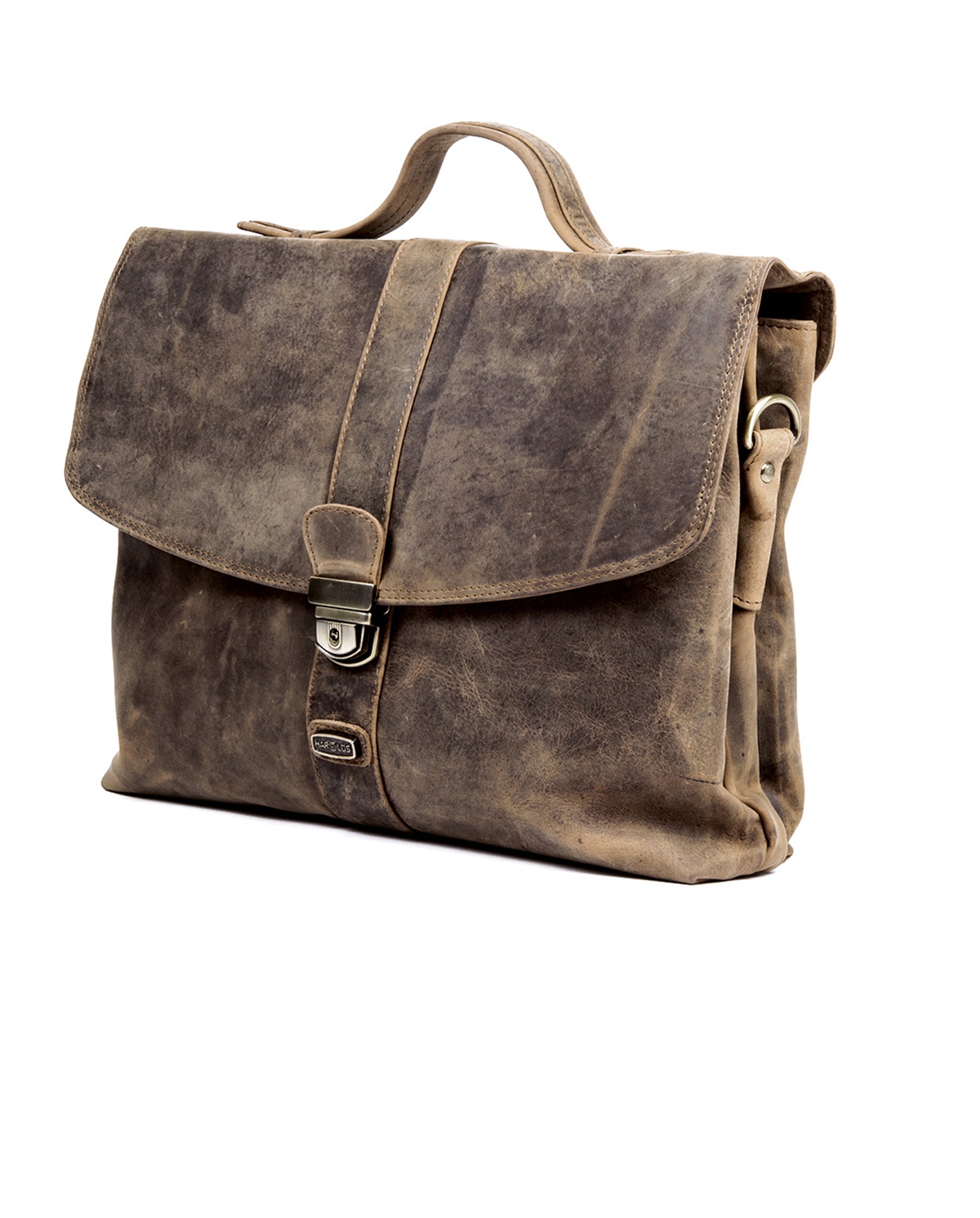 harolds-antic-briefcase-m-aktentasche-leder-natur-a4-patina image 4