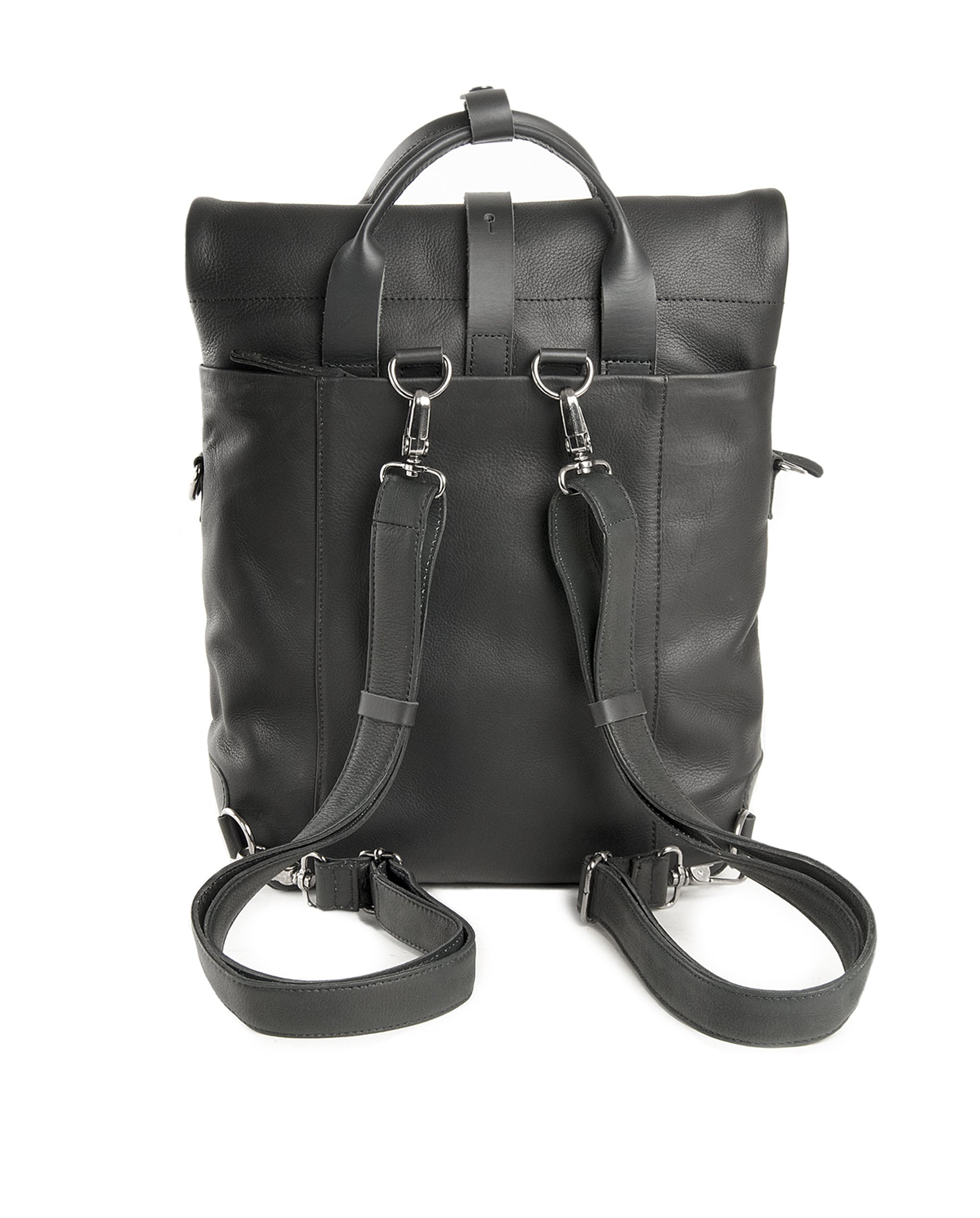 harolds-mount-ivy-backpack-messengerbag-l-rucksack-schwarz-leder image 3