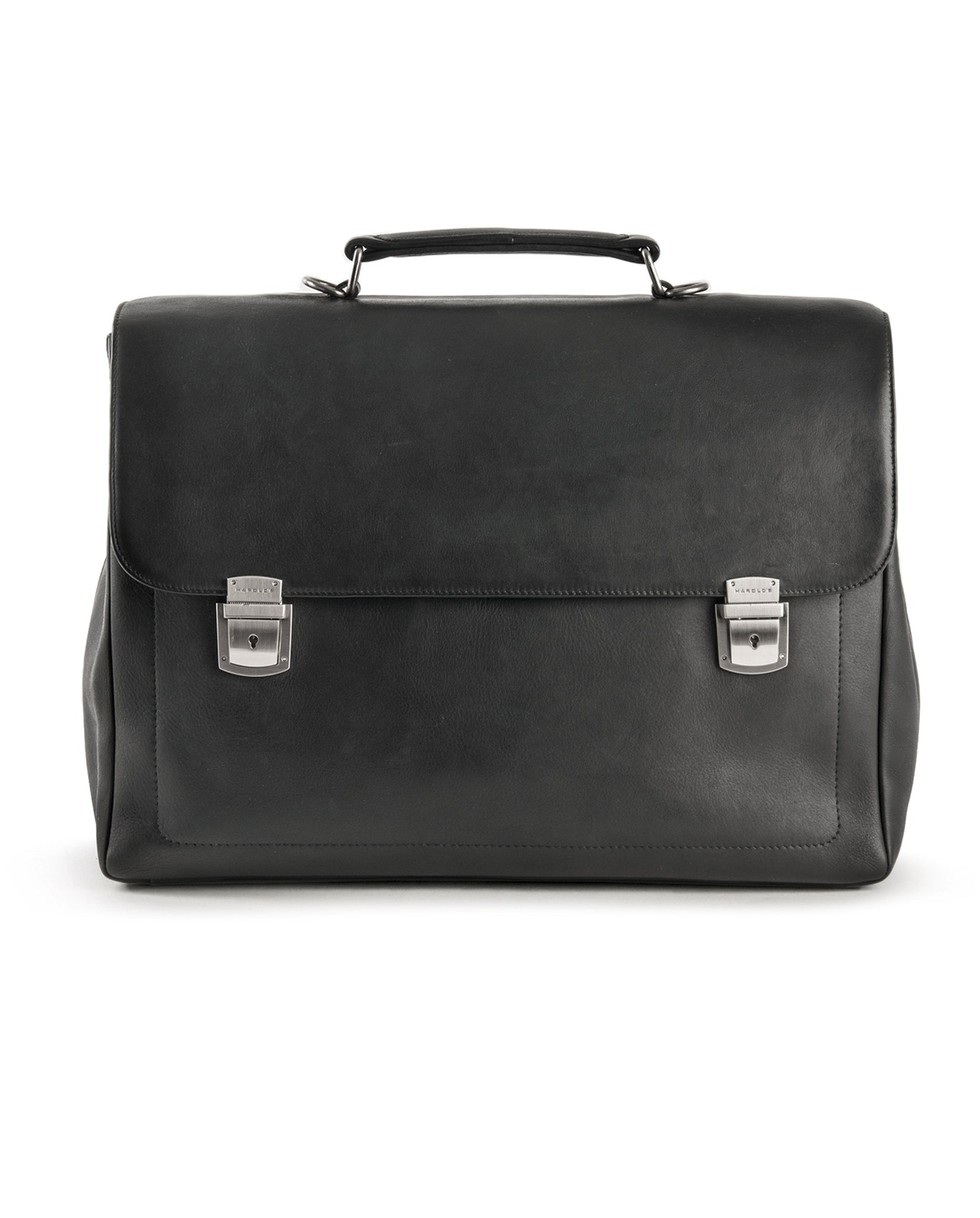 harolds-campo-briefcase-lock-l-businesstasche-schwarz-17-zoll image 1