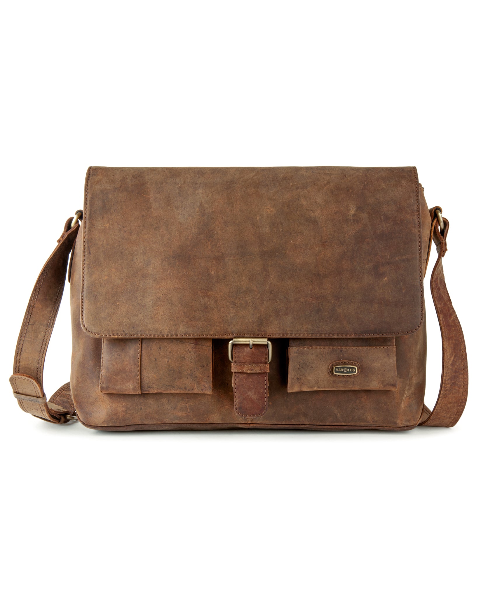harolds-antic-messengerbag-l-kuriertasche-natur-40x30-leder image 1