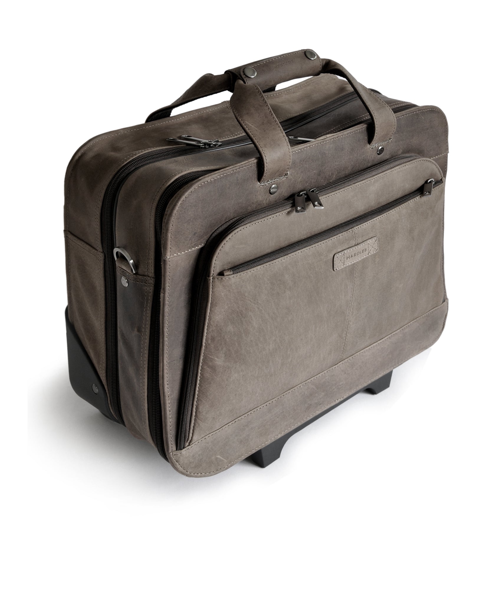 harolds-antic-businesstrolley-taupe-17-zoll-rindleder image 5