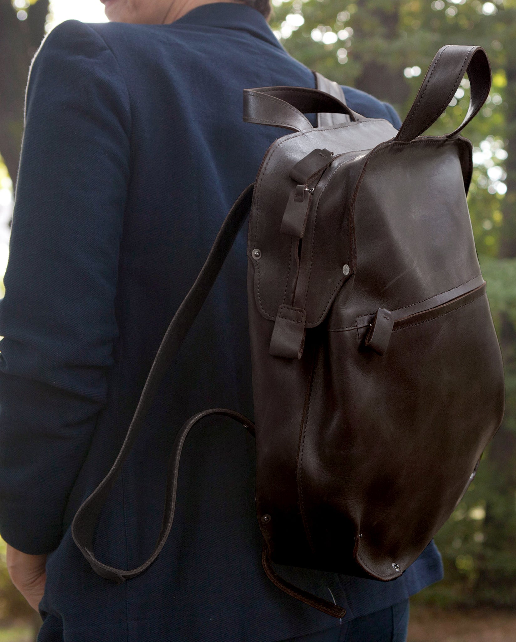 harolds-lanscape-backpack-rucksack-braun-leder image 2