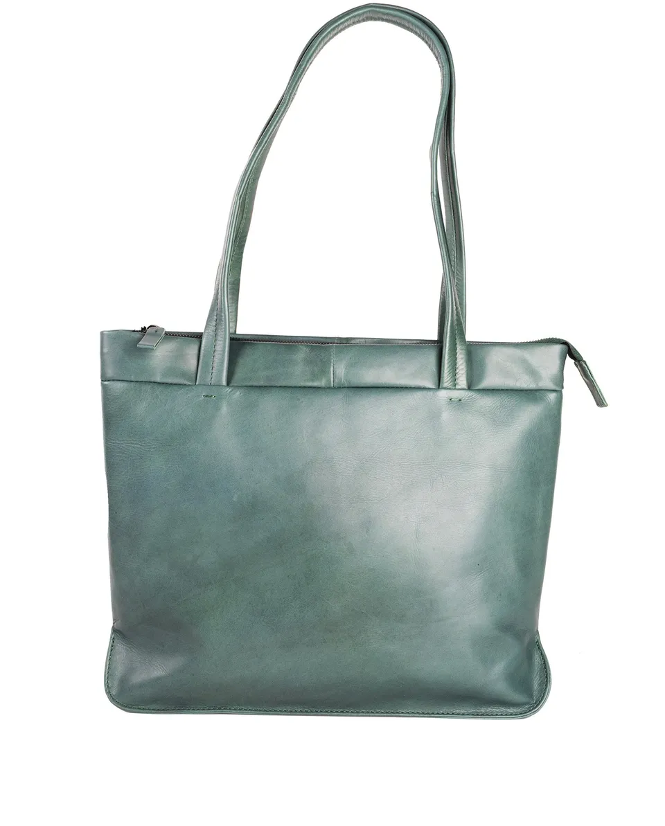 harolds-caugio-shopper-ledershopper-schwarz-mit-notebookfach image 1