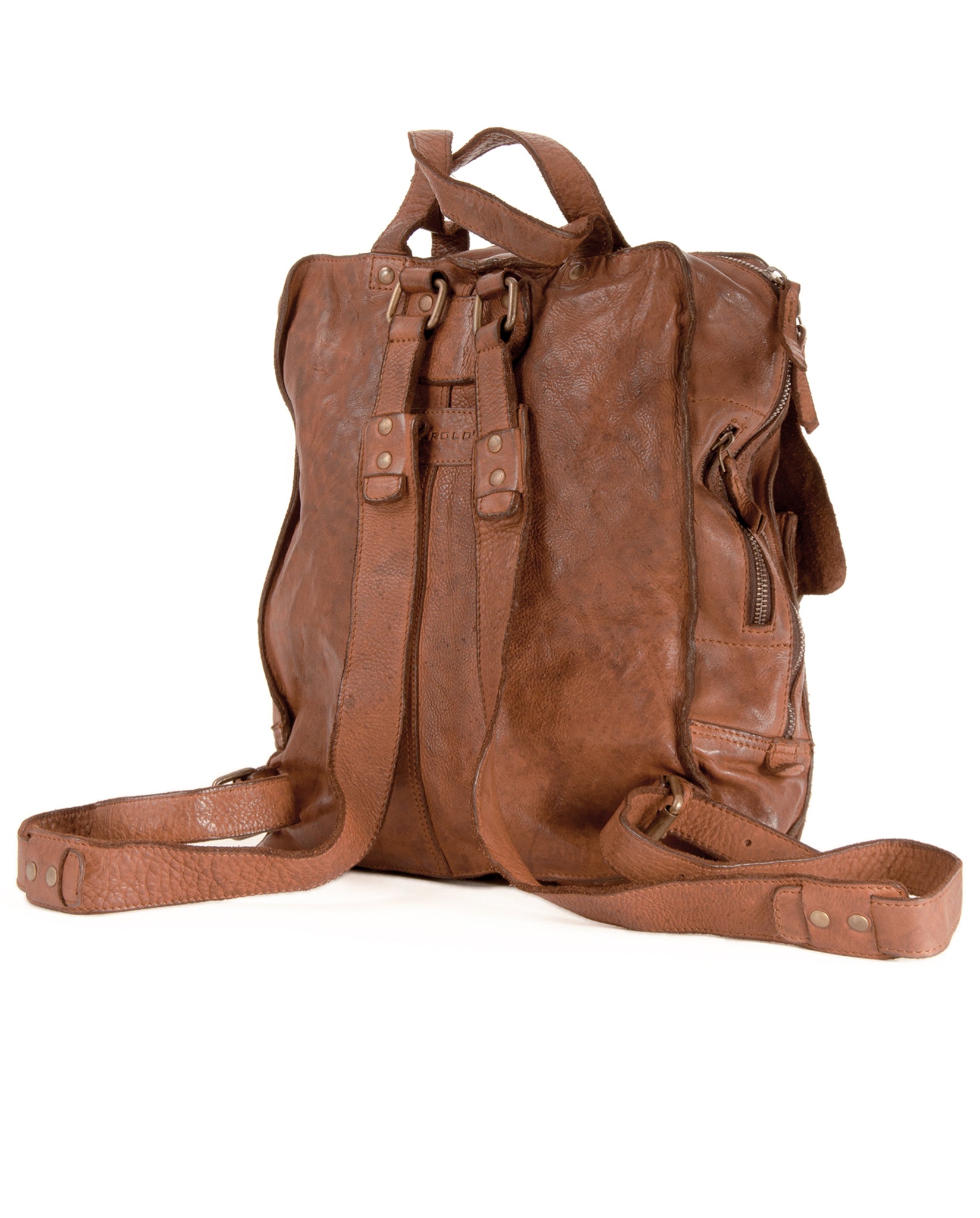 harolds-submarine-backpack-l-lederrucksack-schwarz-a4-rindleder image 3