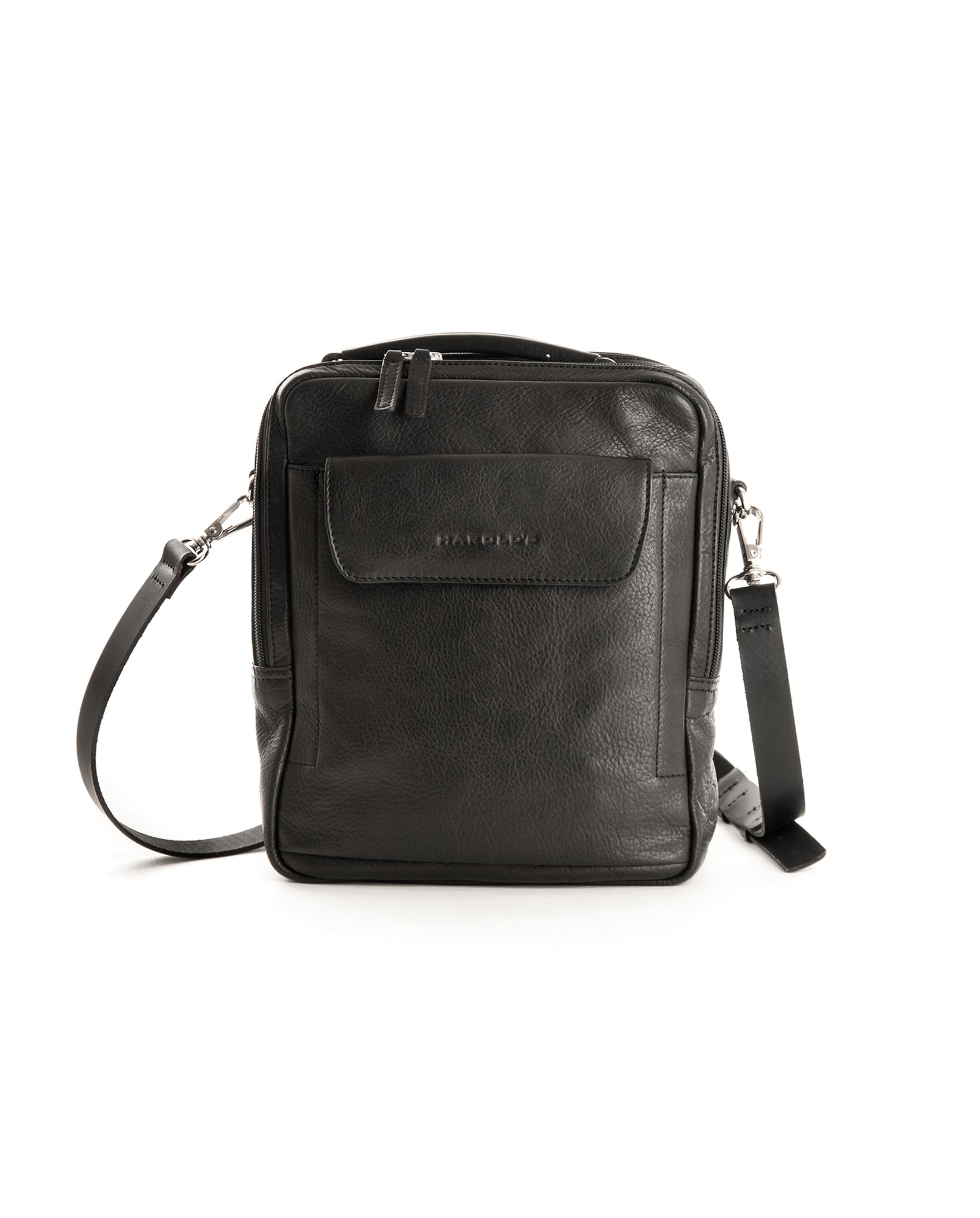 harolds-country-crossbag-umh-ngetasche-schwarz-leder image 6