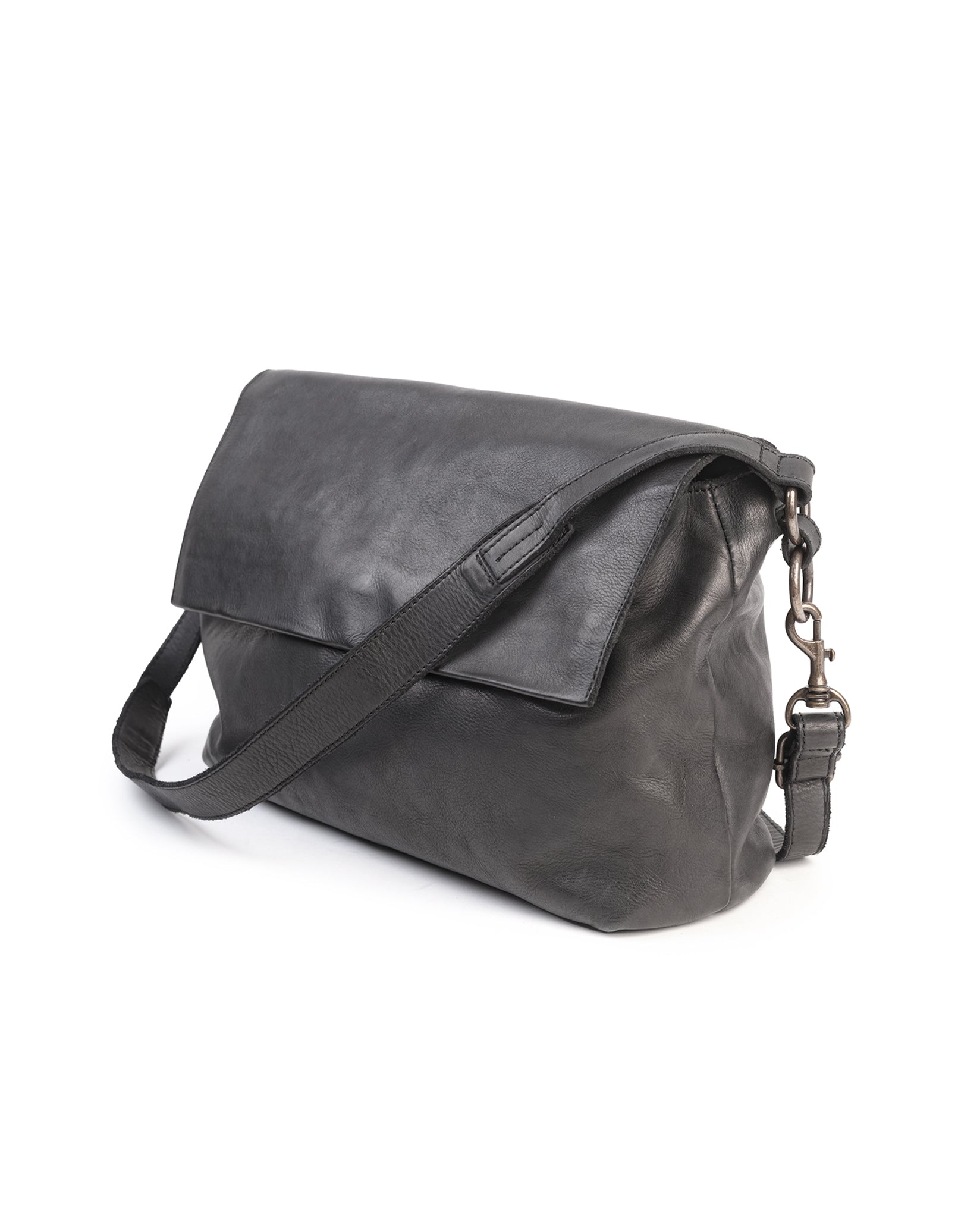 harolds-submarine-handbag-flap-handtasche-schwarz-leder image 3