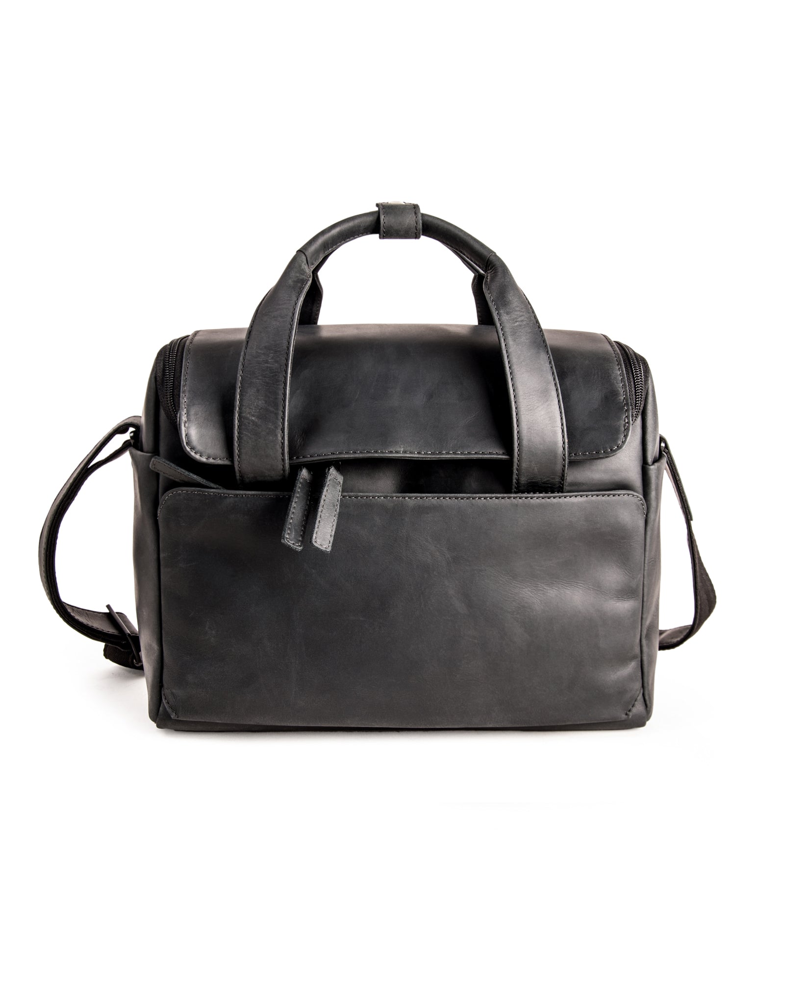 harolds-2in1-gro-kameratasche-umh-ngetasche-schwarz-leder image 1