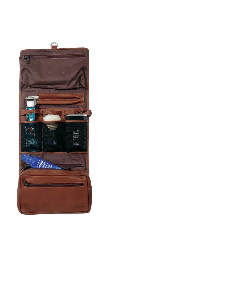 harolds-country-toiletry-roll-kulturbeutel-schwarz-leder image 3