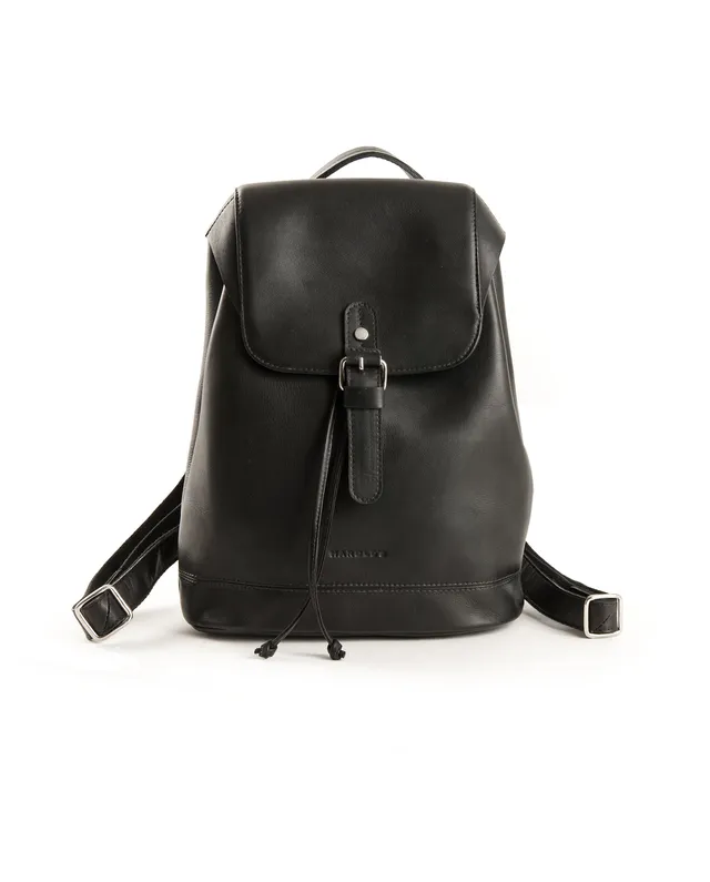 harolds-campo-backpack-s-rucksack-schwarz-vollrindleder image 1