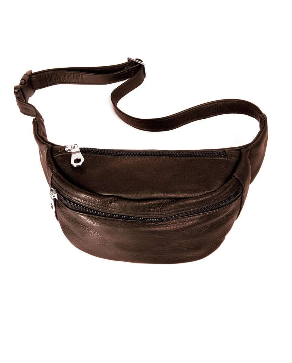 harolds-country-hip-bag-plain-g-rteltasche-schwarz-leder image 1