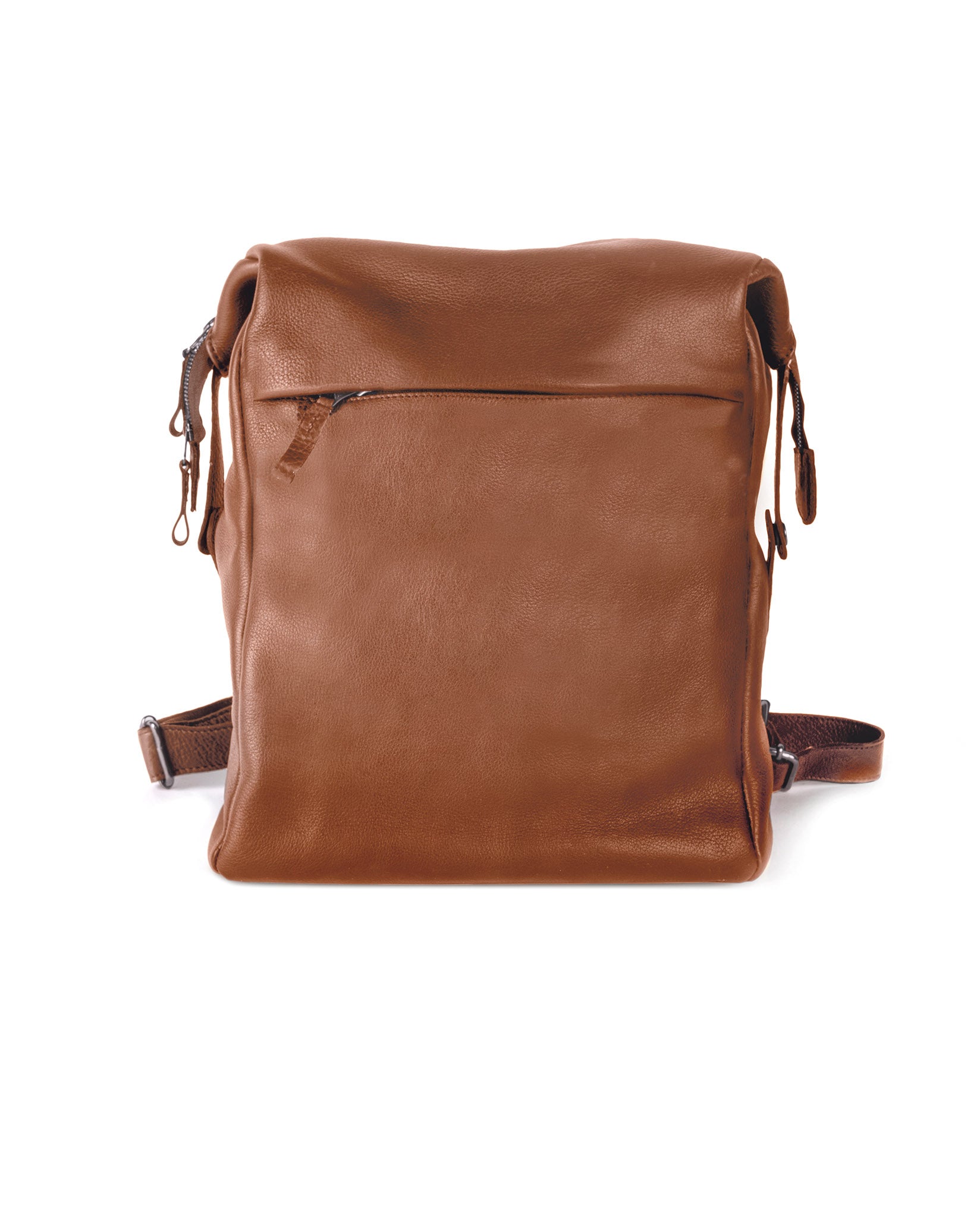 harolds-country-scraper-rucksack-medium-braun-vollleder image 3