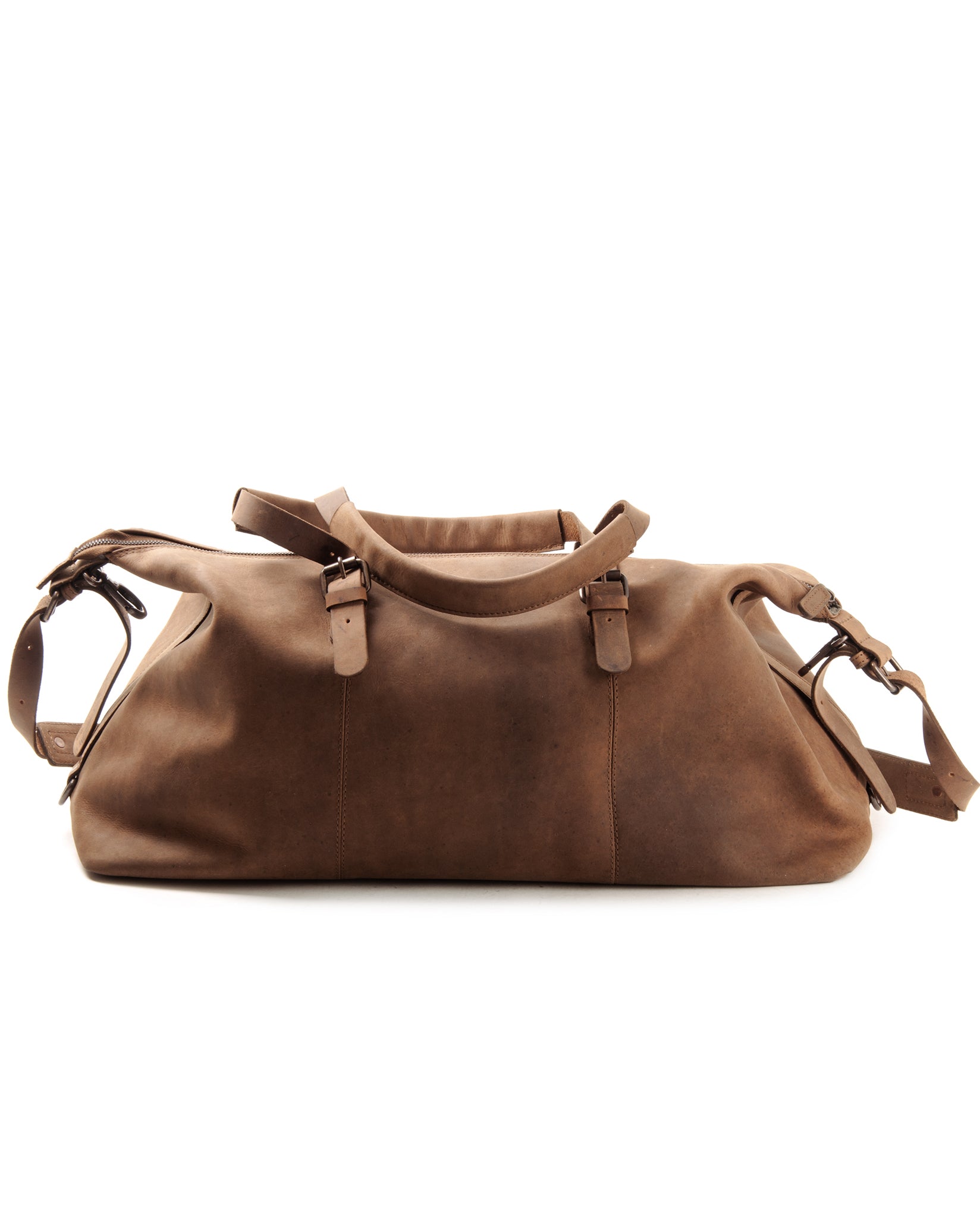 harolds-antic-travelbag-reisetasche-leder-natur-59cm-patina image 1